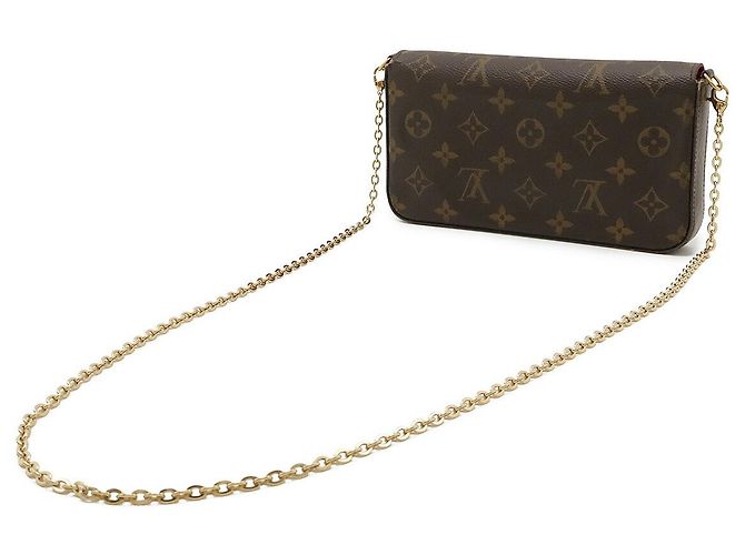 Slender Borsa a Spalla 2 in 1 Pochette Felicie Monogram Louis Vuitton Rosa - vista 2