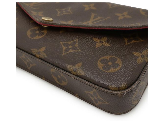 Slender Borsa a Spalla 2 in 1 Pochette Felicie Monogram Louis Vuitton Rosa - vista 3