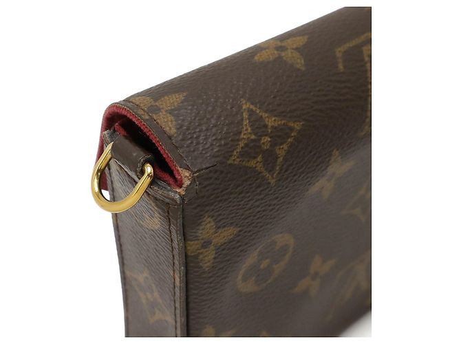 Slender Borsa a Spalla 2 in 1 Pochette Felicie Monogram Louis Vuitton Rosa - vista 4