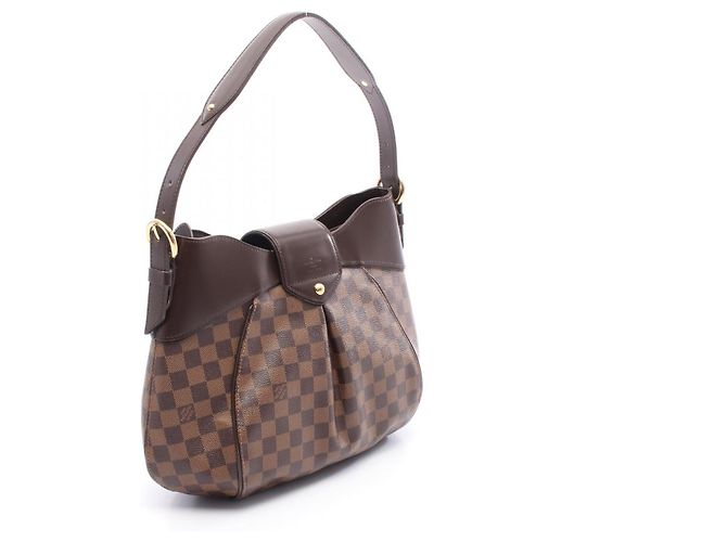 Borsa a Spalla Louis Vuitton Sistina MM Damier Marrone - vista 2