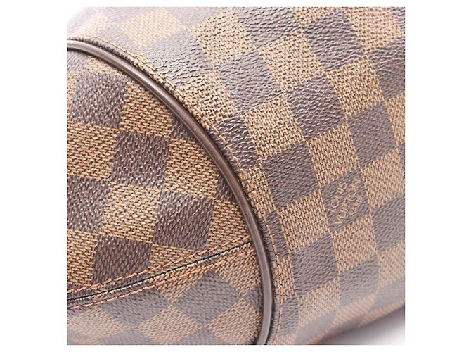 Borsa a Spalla Louis Vuitton Sistina MM Damier Marrone - vista 8