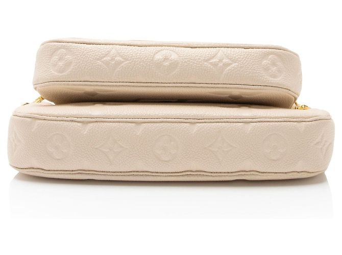 Multi Pochette Multi-Pochette Accesorios Empreinte Monogram Gigante Louis Vuitton - VENTA FINAL Castaño Beige - view 4
