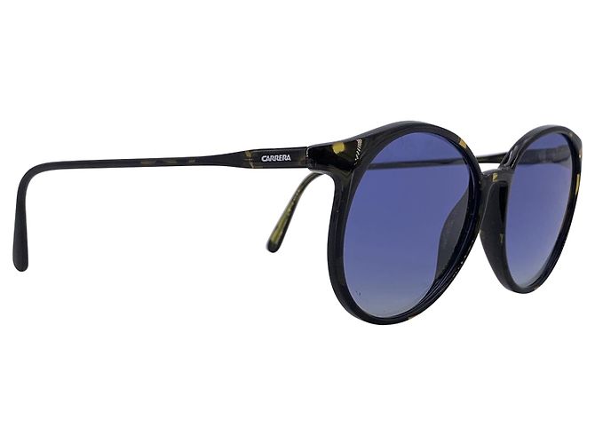 Carrera Occhiali da sole unisex vintage Optyl Mod 5354 61 58/16 Nero - vista 2