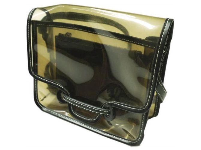 Autre Marque VASIC CITY PVC Schultertasche Schwarz - Ansicht 2