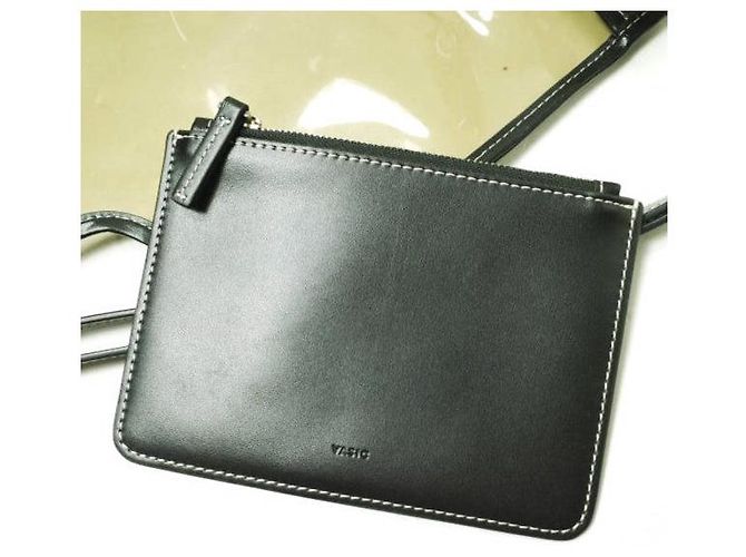 Autre Marque VASIC CITY PVC Schultertasche Schwarz - Ansicht 4