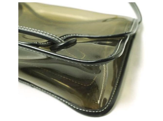 Autre Marque VASIC CITY PVC Schultertasche Schwarz - Ansicht 7
