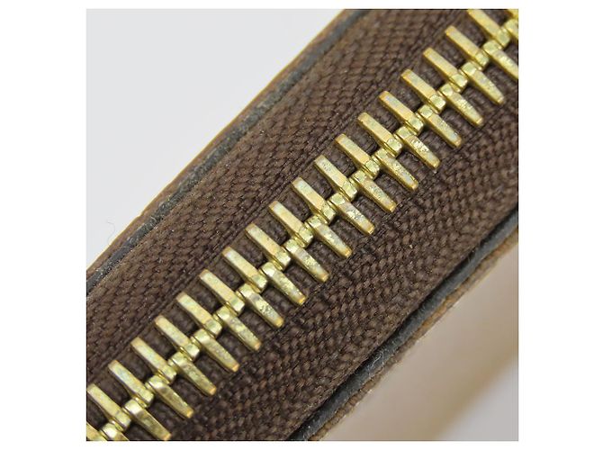 Portafoglio Zippy Monogram Lungo di Louis Vuitton Marrone Bronzo - vue 9