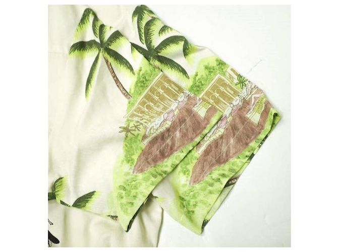 Autre Marque Camisa Scotch & Soda con estampado de vacaciones 100% Lyocell Beige - vista 5