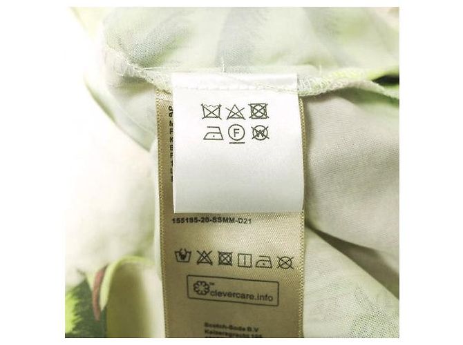 Autre Marque Camisa Scotch & Soda con estampado de vacaciones 100% Lyocell Beige - vista 8