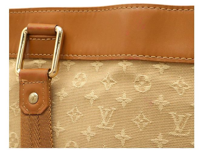 Louis Vuitton Monogram Mini Tote Bag Beige - Ansicht 5