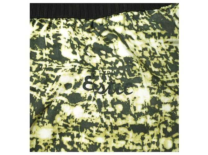 Autre Marque Saia de Cupro Estampada TOGA PULLA Preto Amarelo - vista 4
