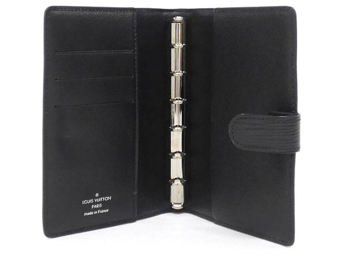 Organizer Agenda PM Epi Louis Vuitton Noir - vue 5