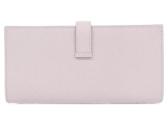 Cartera Larga Soufflet Epsom Béarn de Hermès Púrpura - vista 2