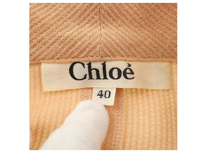 Chloé Completo in lino e cotone Chloe Beige - vista 5