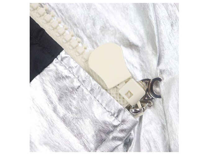 Céline Chaqueta de cuadros holgada Celine Negro Plata Blanco - vista 7
