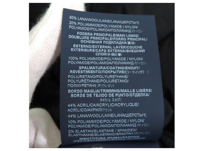 Autre Marque Abrigo de lana y plumón Herno PI1214D Azul Azul marino - vista 10