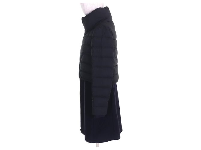 Autre Marque Abrigo de lana y plumón Herno PI1214D Azul Azul marino - vista 2