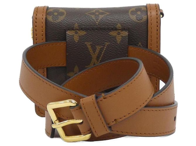 Louis Vuitton Monogram Bumback Dauphine BB Waist Bag Brown Golden - view 2