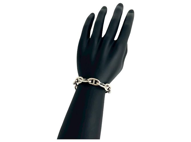 Bracciale Chaine d'Ancre GM di Hermès Argento - vista 2
