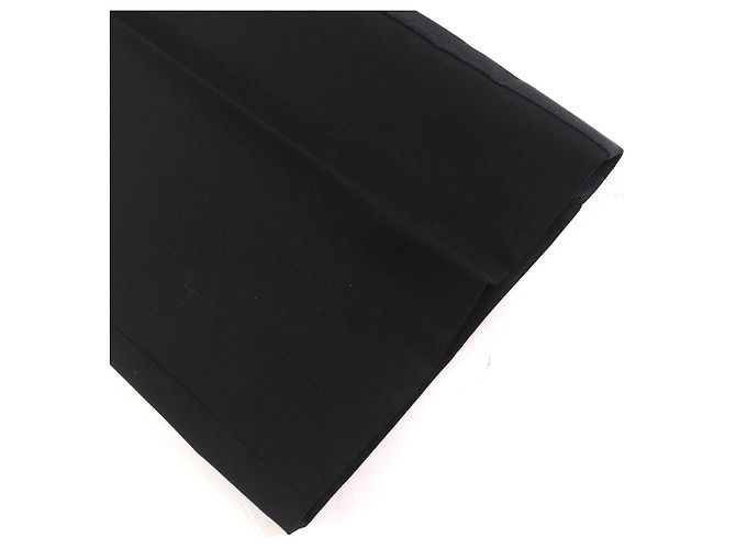 Calça longa reta de lã Sideline da Louis Vuitton Preto - vista 6