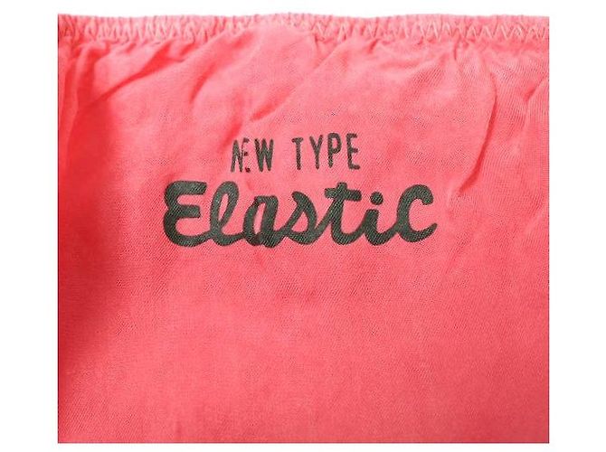 Autre Marque TOGA PULLA Neues Typ Elastisches Cupro Kleid Schwarz Pink - Ansicht 3