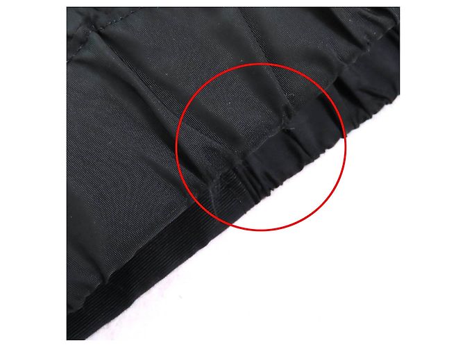 Pantalones de nylon mix de Grosgrain Sacai Negro - vista 12