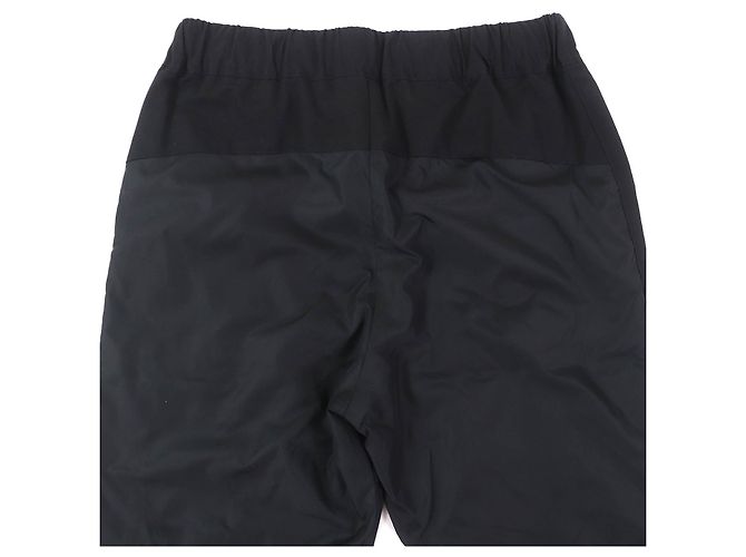 Pantalones de nylon mix de Grosgrain Sacai Negro - vista 4