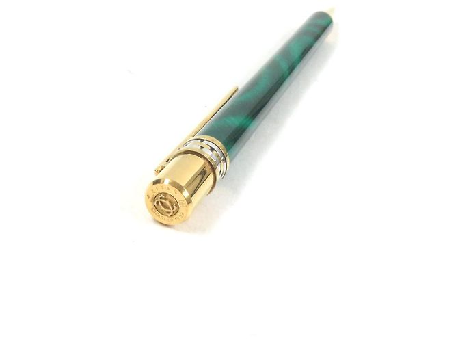 Bolígrafo Panthère de Cartier Dorado Verde - vista 3