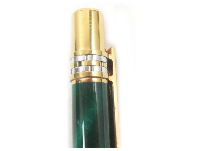 Bolígrafo Panthère de Cartier Dorado Verde - vista 5