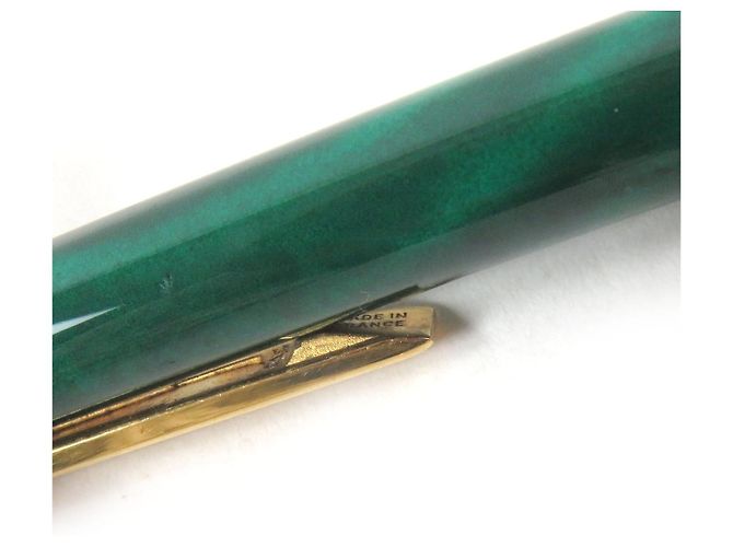 Bolígrafo Panthère de Cartier Dorado Verde - vista 8