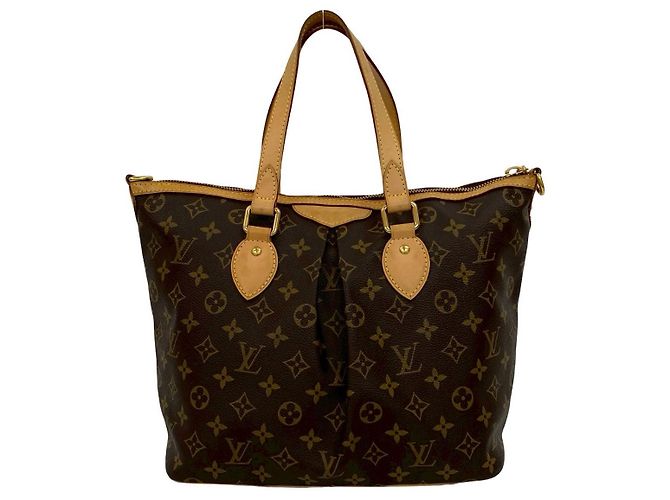 Borsa 2way Louis Vuitton Palermo Monogram Marrone - vista 4