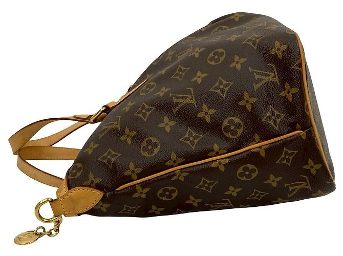 Borsa 2way Louis Vuitton Palermo Monogram Marrone - vista 6