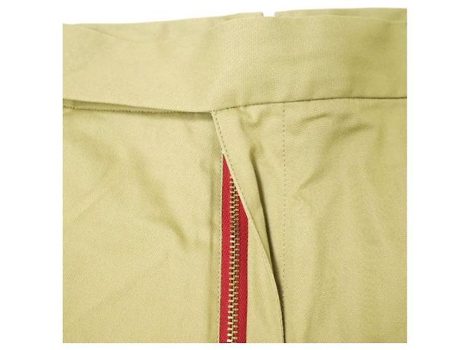Autre Marque Falda larga de algodón y nylon AL2B445 Beige - vista 4