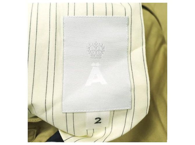 Autre Marque Falda larga de algodón y nylon AL2B445 Beige - vista 7