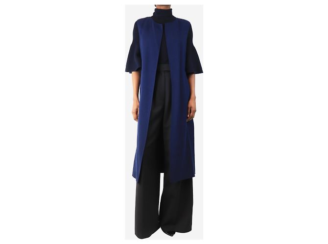 Autre Marque Blauer ärmelloser Bademantel - Größe XS - Ansicht 3