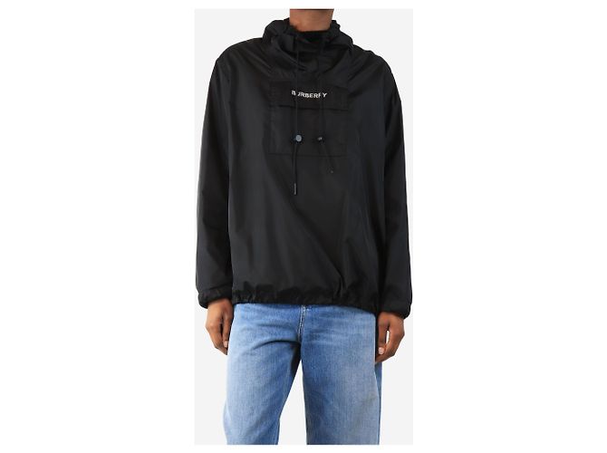 Burberry Suéter de nailon negro - talla UK 4 - vista 4