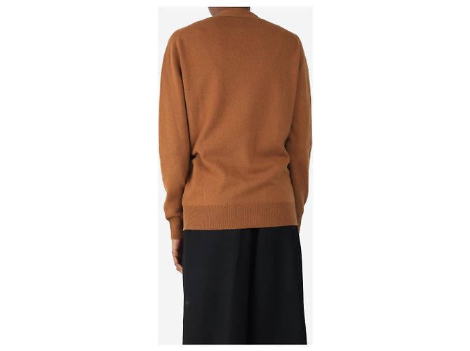 Crimson Beiger Kaschmir-Cardigan - Größe S Braun - Ansicht 2