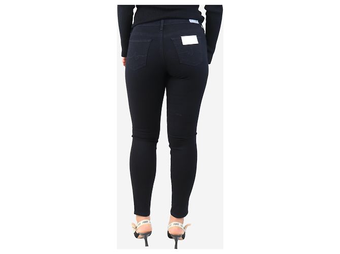 Adriano Goldschmied Schwarze Skinny-Jeans - Größe UK 12 - Ansicht 3