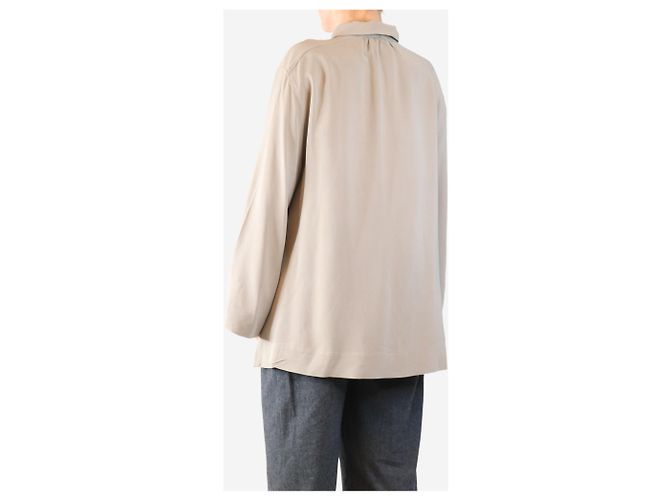 Autre Marque Pull en cachemire à col roulé neutre - Taille unique - vue 2