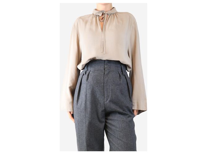 Autre Marque Pull en cachemire à col roulé neutre - Taille unique - vue 3