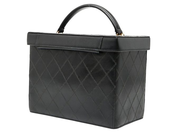 Chanel Bicolor Vanity Schultertasche Schwarz - Ansicht 2