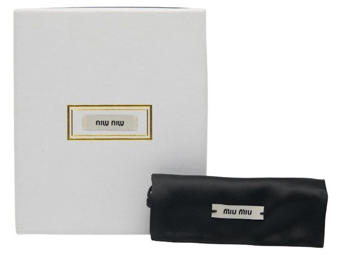 Collana in strass argento Miu Miu - vista 6