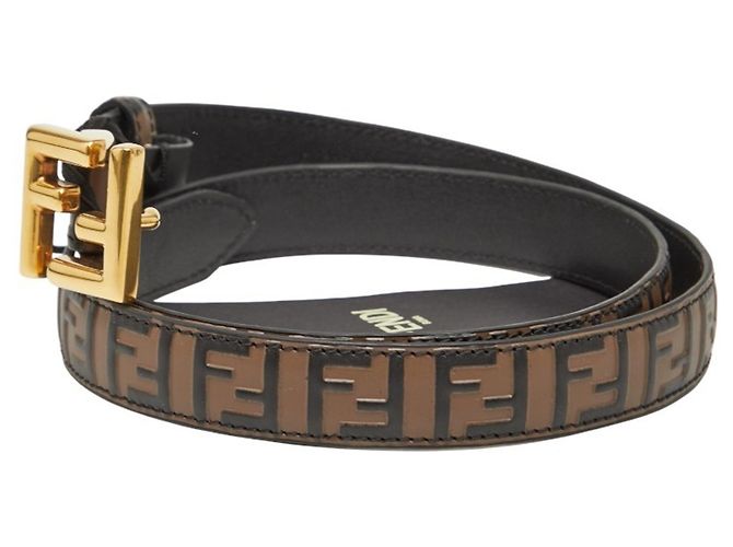 Fendi Zucca Ledergürtel - Ansicht 2