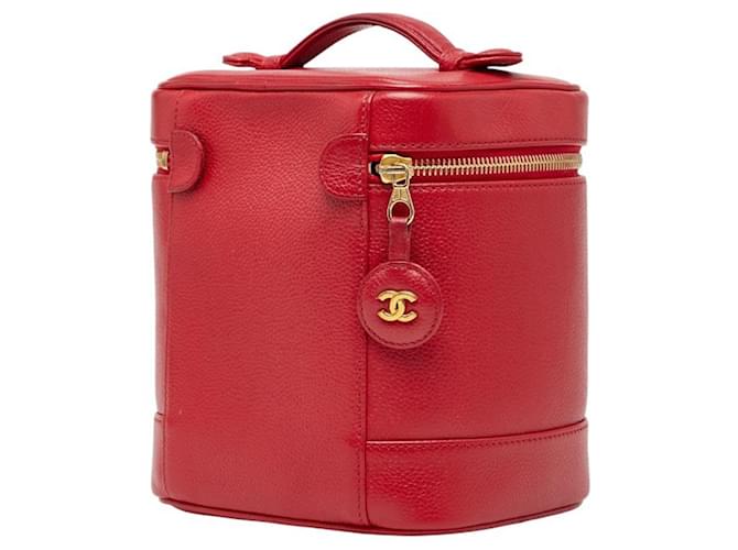 Borsa Vanity Coco Mark di Chanel Rosso - vista 2