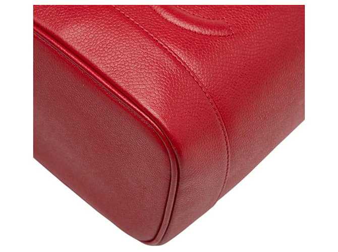 Borsa Vanity Coco Mark di Chanel Rosso - vista 5