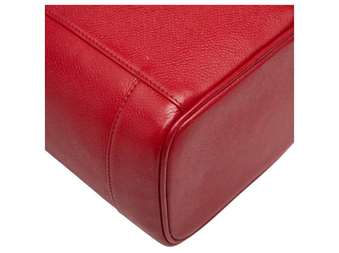 Borsa Vanity Coco Mark di Chanel Rosso - vista 6