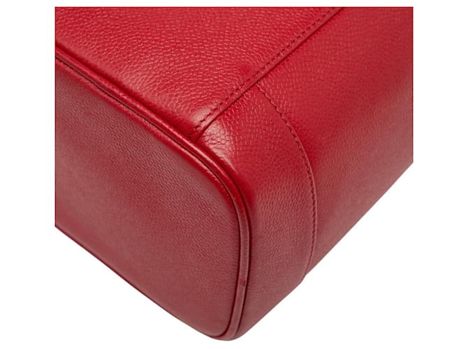 Borsa Vanity Coco Mark di Chanel Rosso - vista 7