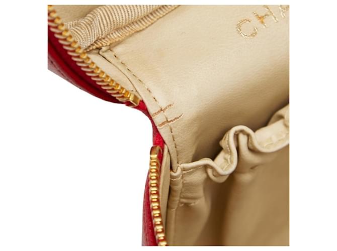Borsa Vanity Coco Mark di Chanel Rosso - vista 8
