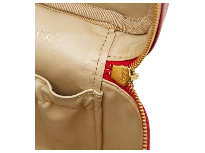 Borsa Vanity Coco Mark di Chanel Rosso - vista 9