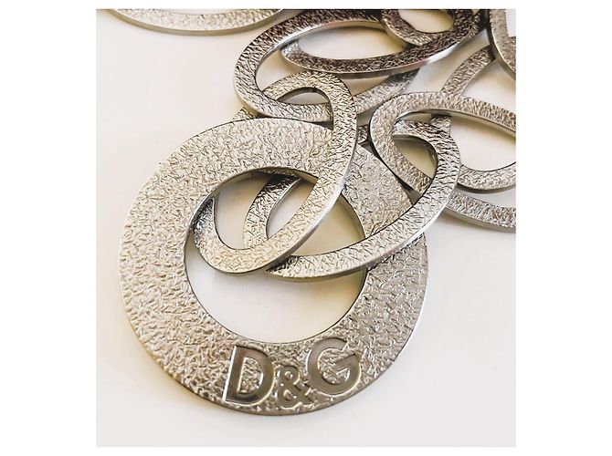 Magnifica collana acciaio argento DOLCE & GABBANA collezione "Stone" - vista 12